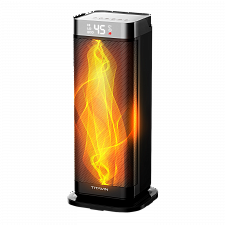 Обогреватель для дома, тепловентилятор напольный с пультом 2000 Вт TITAVIN TI-PFH001